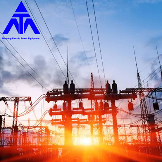 Substation Structure for Electric Transformer